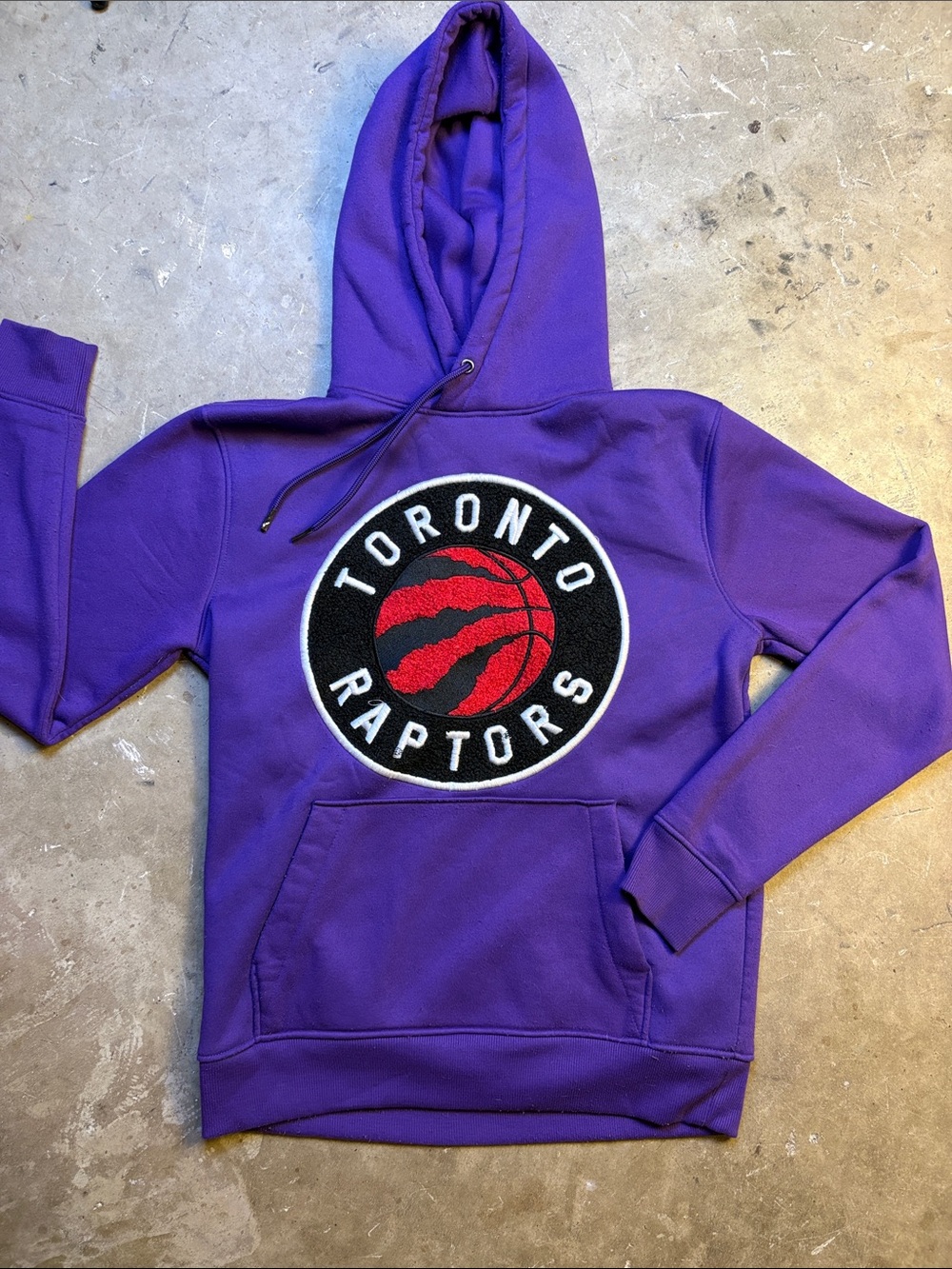 Toronto Raptors Kids Purple Pullover Hoodie